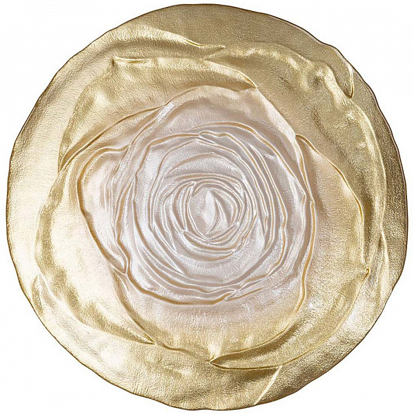 Тарелка «Antique rose» gold, арт. 339-357  