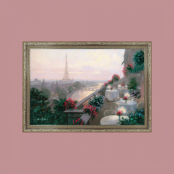 Картина "Ужин в Париже" Рама 9, арт.818959  