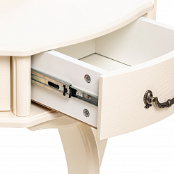 Консоль Дуб шампань с ящиком и боковыми нишами