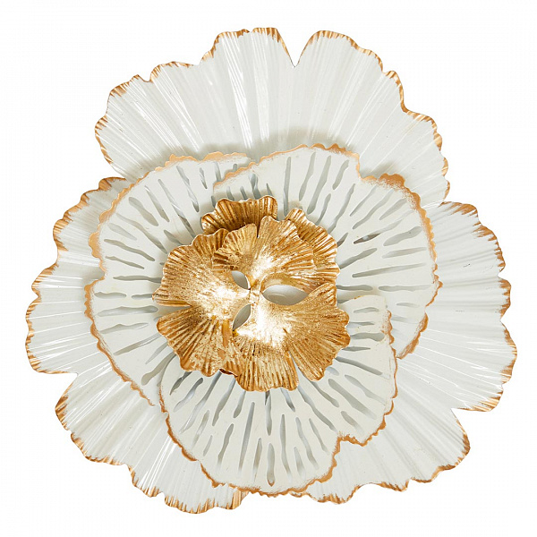 Настенный декор Ashley, бело-золотой, арт. 359500  