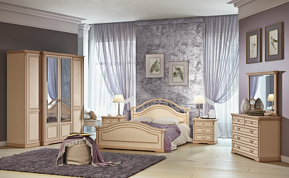 Двуспальная кровать, вариант №1 1600x2000